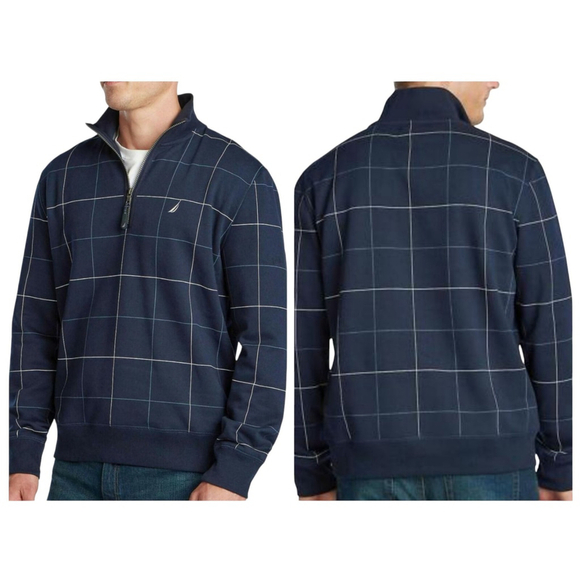 Nautica Men's Quarter-Zip Pullover Size XL Excellent Condition Pre-owned - Picture 1 of 8